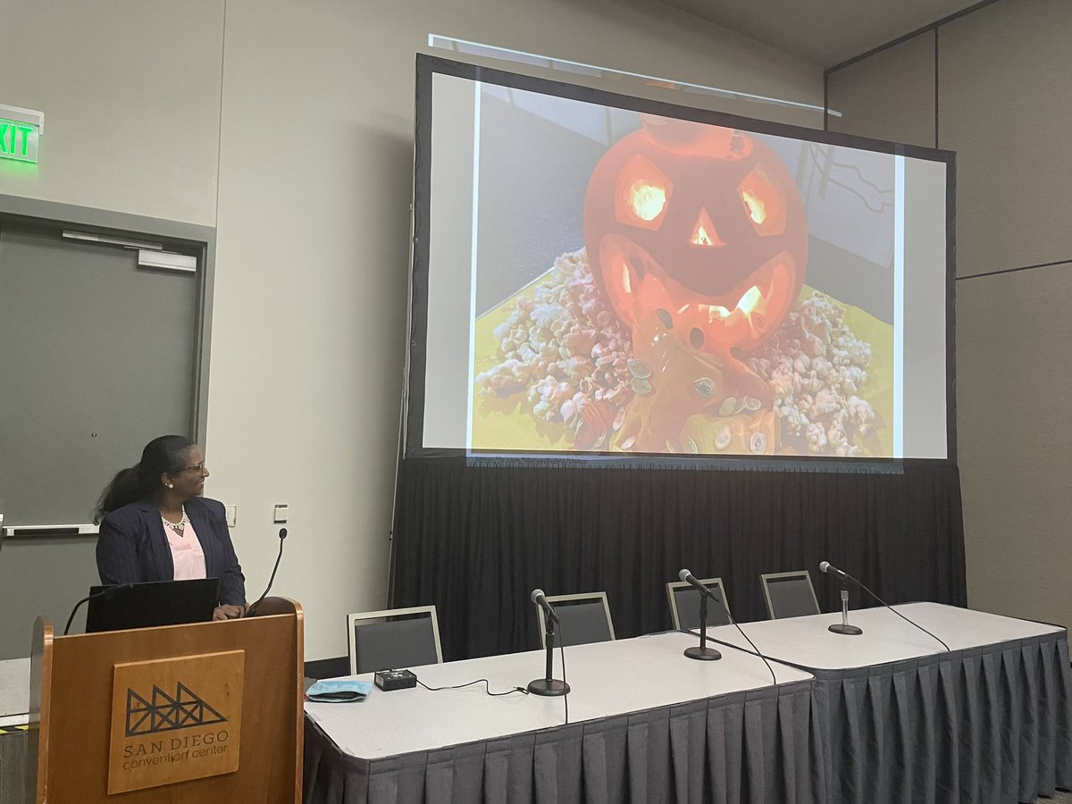 Lisa R Volpatti (@lisarvolpatti) on Twitter photo Loved the Halloween-themed invited talk by <a href="/manickam_lab/">Devika S Manickam (she/her)</a> at #AIChEAnnual (pictured: a mitochondrion jack-o’-lantern spewing out ATP).
Had 3 great Drug and Gene Delivery Sessions today w <a href="/DrMTeplensky/">Michelle Teplensky</a>. Thanks to our other invited speakers <a href="/WyattShieldsIV/">Wyatt Shields</a> <a href="/StartWithGivens/">Brittany Givens Rassoolkhani, PhD</a> ! Loved the Halloween-themed invited talk by <a href="/manickam_lab/">Devika S Manickam (she/her)</a> at #AIChEAnnual (pictured: a mitochondrion jack-o’-lantern spewing out ATP).
Had 3 great Drug and Gene Delivery Sessions today w <a href="/DrMTeplensky/">Michelle Teplensky</a>. Thanks to our other invited speakers <a href="/WyattShieldsIV/">Wyatt Shields</a> <a href="/StartWithGivens/">Brittany Givens Rassoolkhani, PhD</a> !
