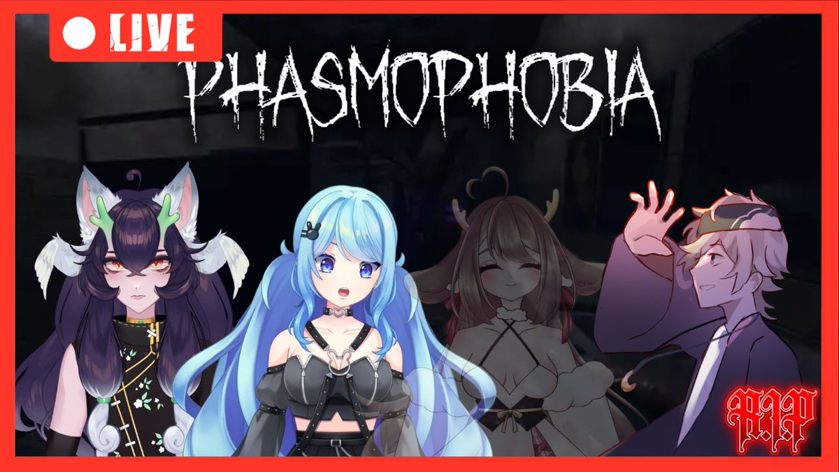 PHASMOPHOBIA TONIGHT FOR THE SPOOKS!! HAPPY HALLOWEEEN HAUNTING!! tira is with us only in spirit... 

phasmo at 8 pm est! but we may drop by a little early to chill!

💜🪽 twitch.tv/baizemim
🔴 #NextLife