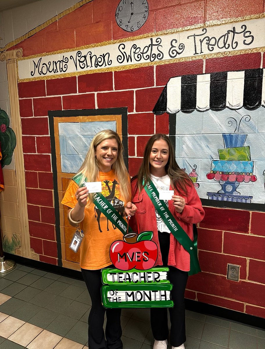 MVESGainesville's tweet image. Congrats to our October Teacher and Staff Member of the Month! 🌟Abby Merritt and Kendall Martin 👏 Thanks to our partners at Sullivan and Schlieman Wealth Management for sponsoring this monthly recognition for our team! 💚 @Hall_Schools #ThankAnEducator #TheTrojanWay