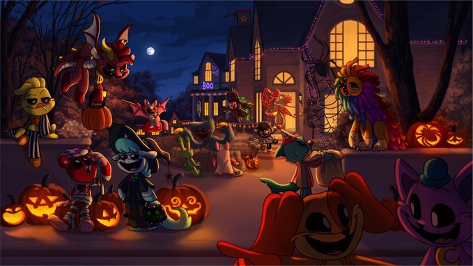 fadaMobGames's tweet image. Happy Halloween 🎃🎃🎃🎃!! #PoppyPlaytime #PoppyPlaytimeChapter3 #PoppyPlaytimeChapter4