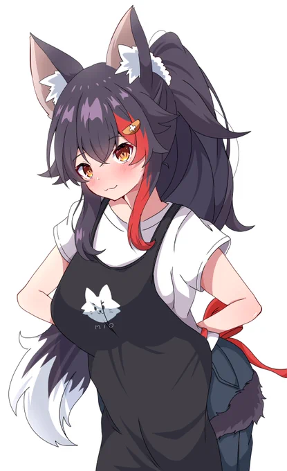 エプロンみおしゃ #みおーん絵 