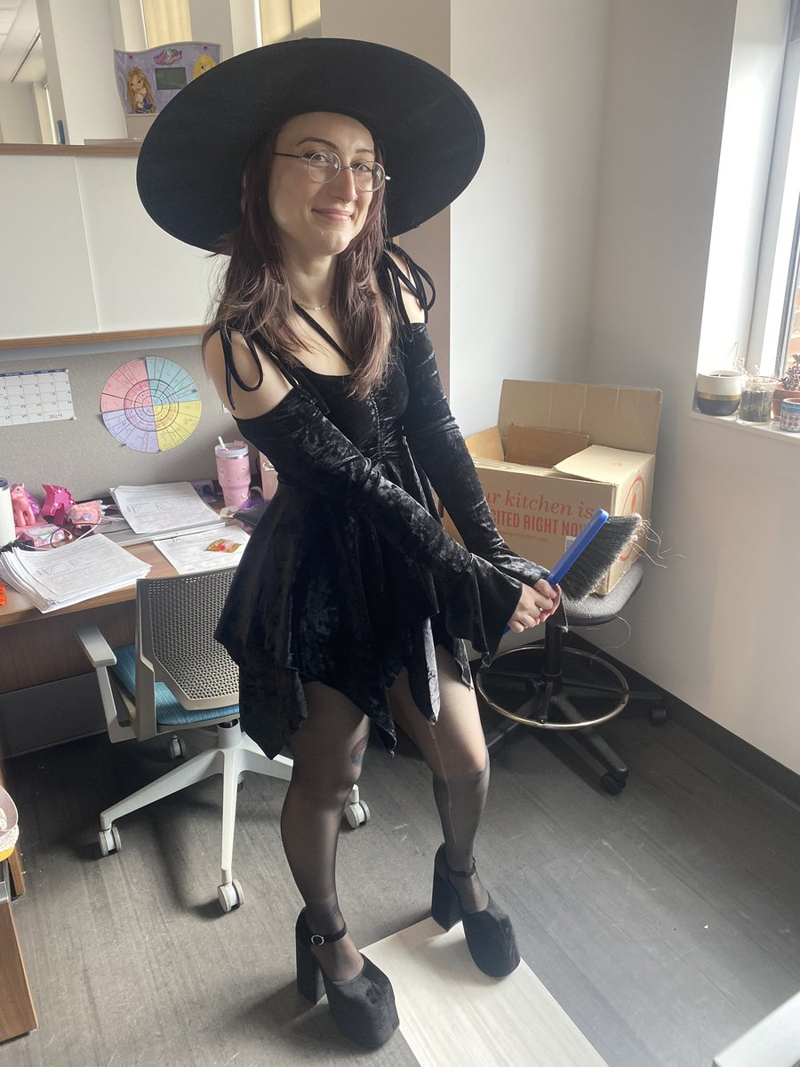 BCMB_UTK's tweet photo. We had a blast at our BCMB GSO Halloween lunch &amp; Costume party! Thanks for the participation and great costumes! 

Congrats on Tere Rodriguez for winning the costume contest with her “bloody nurse” outfit! https://t.co/GLPM36Yqav