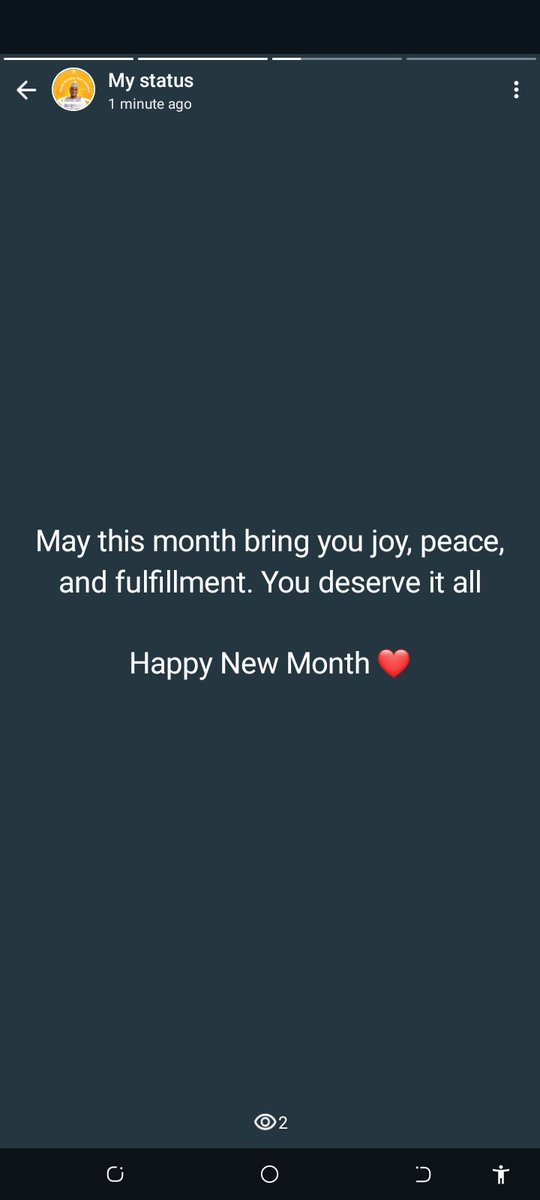 crazyfixer23's tweet photo. May this #month bring you joy, #peace, and fulfillment. #You #deserve it #all https://t.co/ElG3DoVKYP