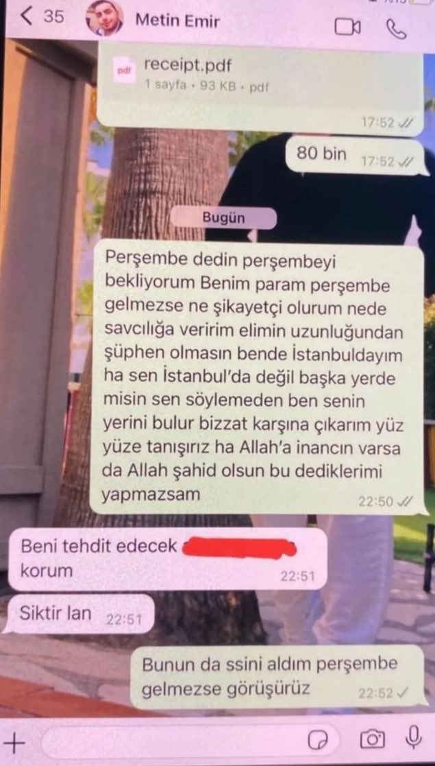 Aramızda bir gazinin de para gönderdiği olmuş ve gazimizide dolandırmıştır ve küfür hakaret etmiştir
