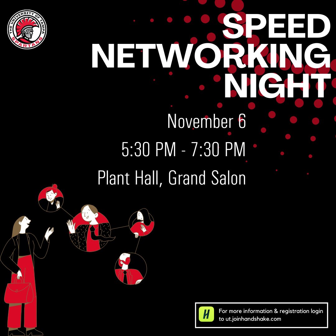 Ready to make connections that count? ⚡ Join us for Speed Networking Night on November 6th! Meet professionals, expand your network, and open doors to new opportunities—all in one fast-paced, exciting evening. Your next career move could be just one conversation away! 🌟