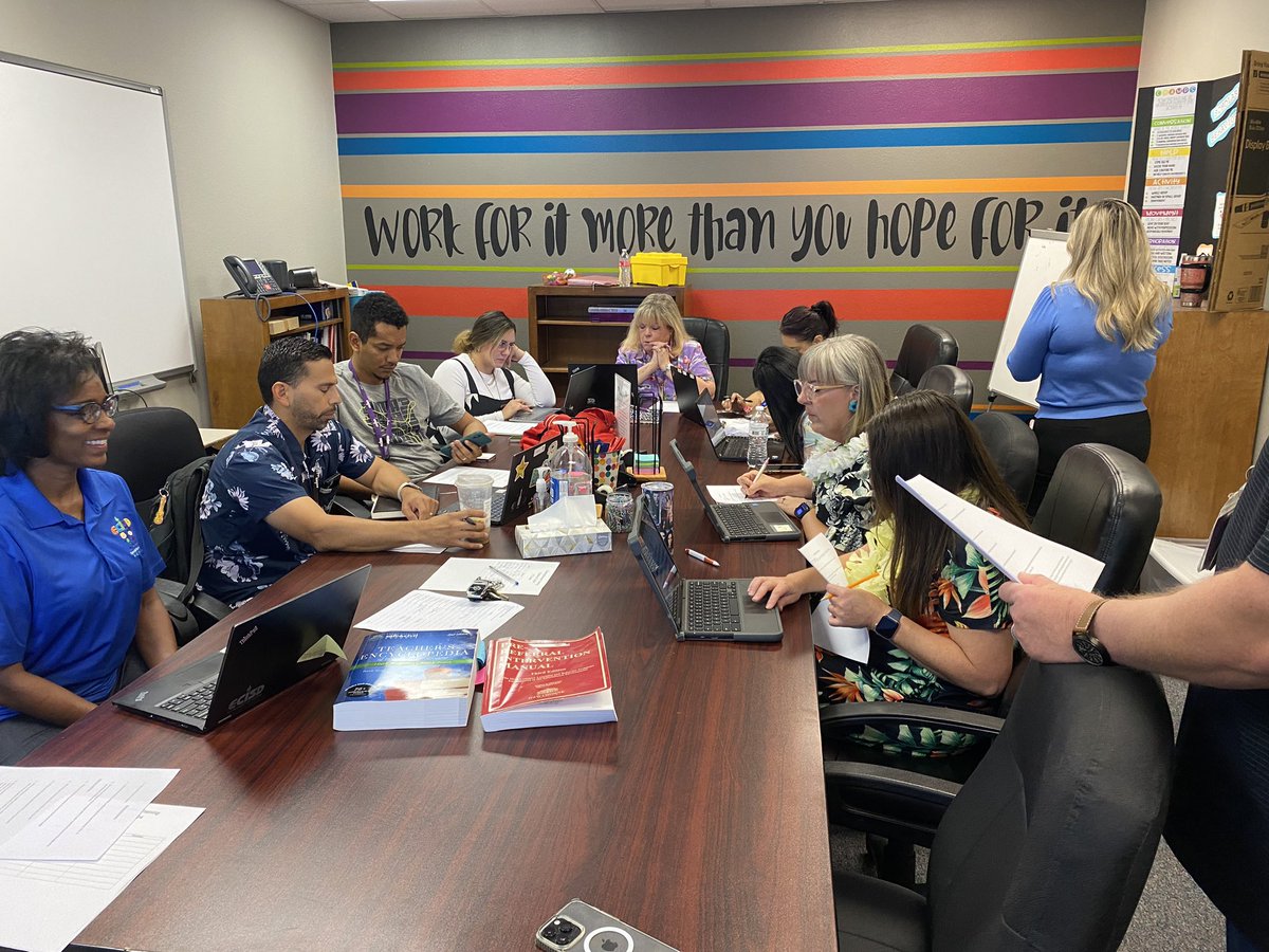 Thank you to the <a href="/ECISDSpecialEdu/">ECISDSpecialEdu</a> behavior team for training our staff in how to use <a href="/PBISWorld/">PBISWorld</a> to meet the needs of all of our tigers.