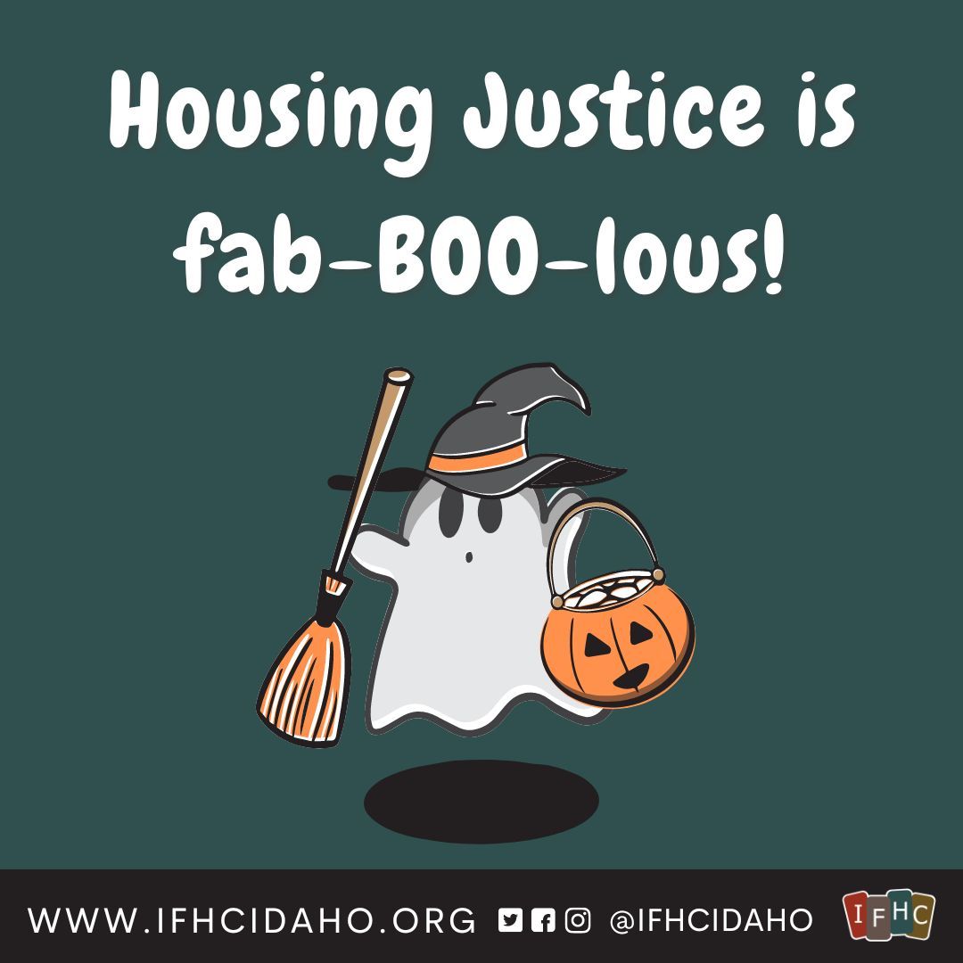 IFHCIdaho's tweet photo. Orange you glad we didn't run out of Halloween-related housing puns!? 😁🎃 We hope some of them tickled your funny bone! 🦴💀 Happy Halloween, Fair Housing Advocates! Stay safe out there.
▪
#HappyHalloween #HousingJusticeForAll #HousingJustice https://t.co/0lo3PQInVd