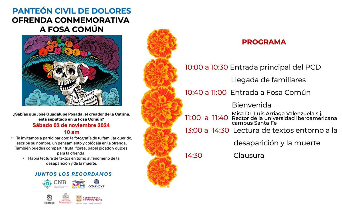 Landskateboard1's tweet photo. @RadioUNAM Acompáñanos a levantar los  altares en honor al Mara (oslin) y los San Cosmes en San Cosme skatepark El viernes 1 de noviembre del 2024 de 7: AM en adelante y de 10:AM a 4:PM.
En Panteón San Lorenzo Tezonco, Ciudad de México. Iztapalapa, Av. Tláhuac S / N. https://t.co/GnajsRZqrZ