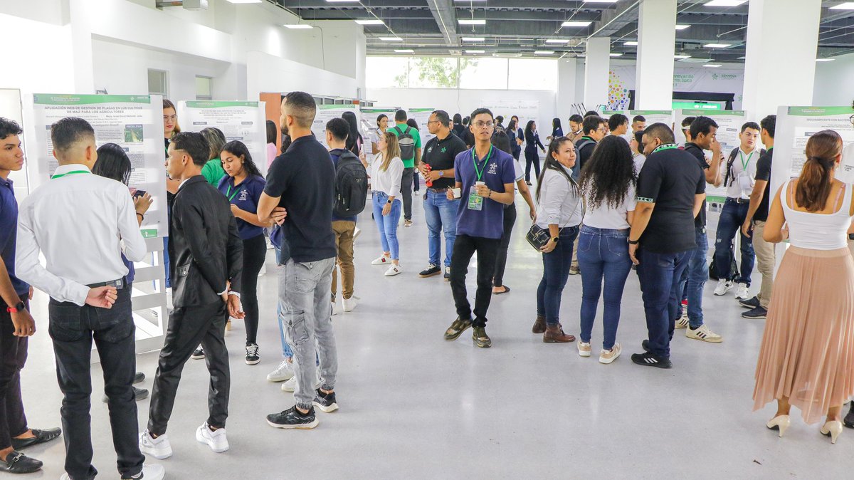 MildrethZapata's tweet photo. Hoy participamos del ‘VII Simposio de Investigación, Innovación y Desarrollo Tecnológico del @SENACesar_; la actividad liderada por Sennova cuenta con conferencias, posters y  una feria  de iniciativas Tecnoparque.

#SENARegionalCesar ✅ https://t.co/zskoXXwfhG