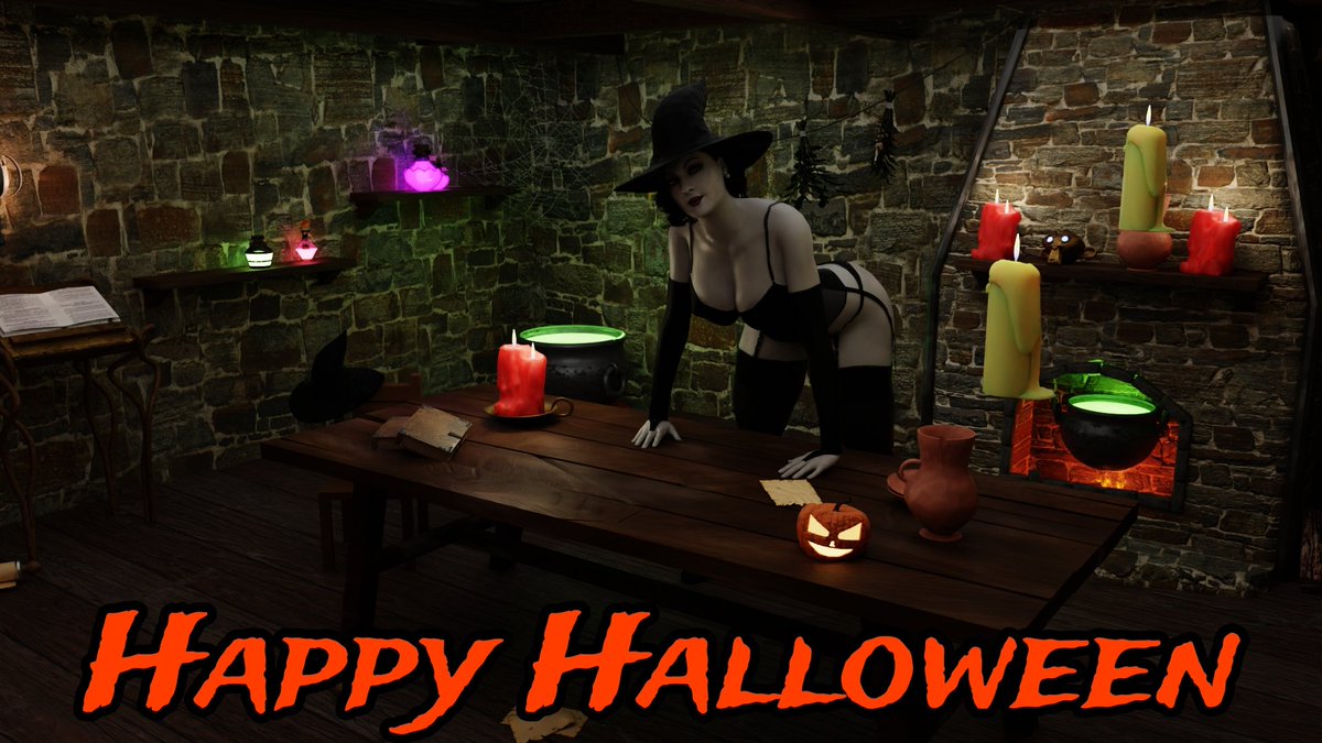 Happy Halloween from LadyDimitrescu 
#HappyHalloween