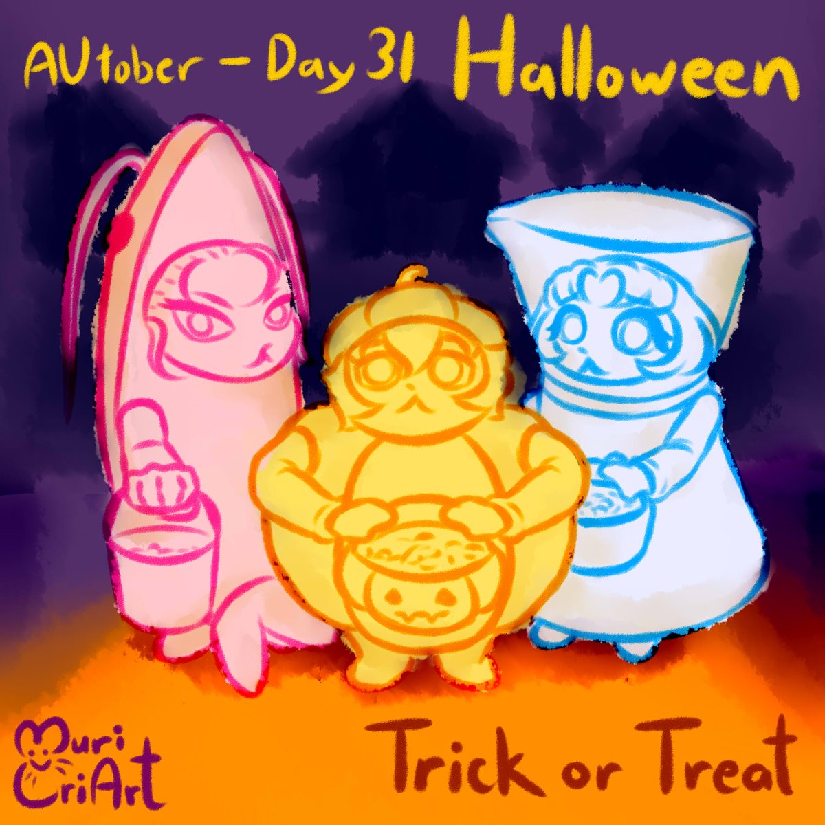 AUtober - Day 31 Halloween #inktober2024