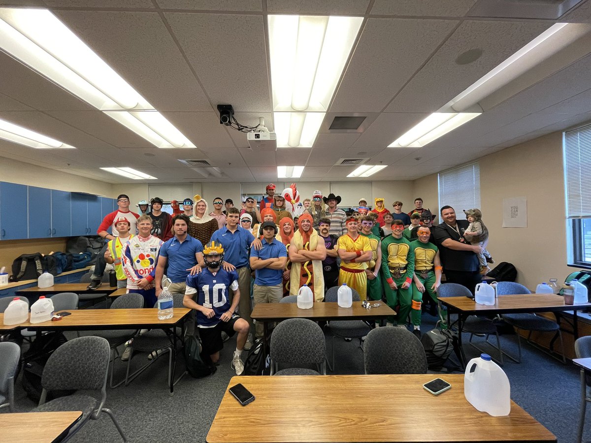 Halloween day lift for the Blazers! #GoBlazers