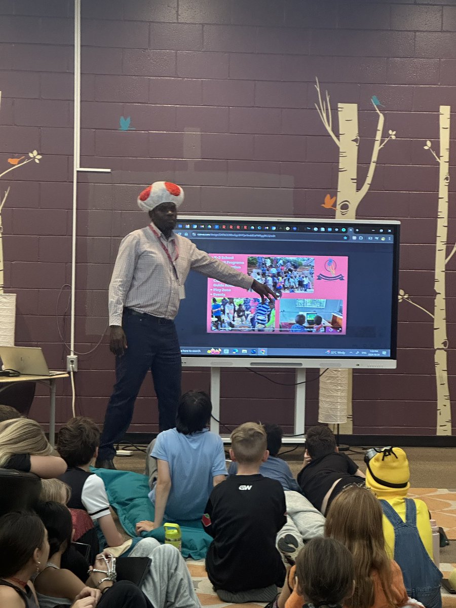 Jacqueline Lawlor (she/her) (@mrsjlawlor) on Twitter photo The only thing better than a visit from <a href="/adamtk18/">adam’s dream</a> is a visit from him in a mushroom hat. Thanks for the inspiration Adam! 🐉 <a href="/StGeorgeOCSB/">St. George School</a> <a href="/MrMacKenzie5/">Calum MacKenzie</a> @isabelleclermo2 #ocsbDL The only thing better than a visit from <a href="/adamtk18/">adam’s dream</a> is a visit from him in a mushroom hat. Thanks for the inspiration Adam! 🐉 <a href="/StGeorgeOCSB/">St. George School</a> <a href="/MrMacKenzie5/">Calum MacKenzie</a> @isabelleclermo2 #ocsbDL