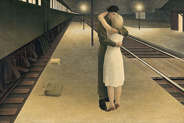 Canadian Paintings (@canada_painting) on Twitter photo Soldier and Girl at Station
Alex Colville
1953
#CanadaRemembers Soldier and Girl at Station
Alex Colville
1953
#CanadaRemembers