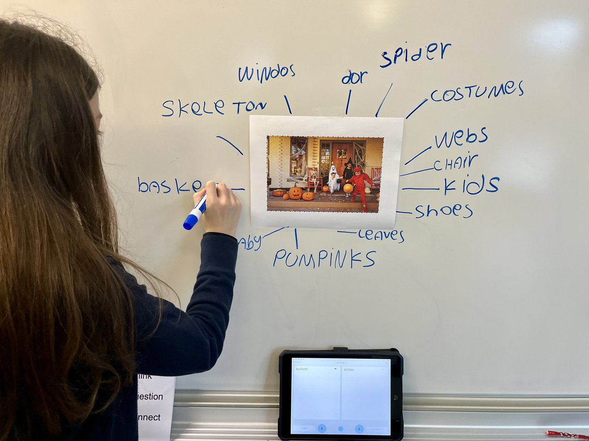MsHamiltonLDSB's tweet photo. Happy Halloween and Happy Diwali to everyone celebrating! 

We used the picture word inductive model to learn more about each celebration! Ss labeled and explored new vocabulary, engaged in structured conversations, unscrambled sentences &amp; so much more! What a great day! https://t.co/XV3Wj1VQTH