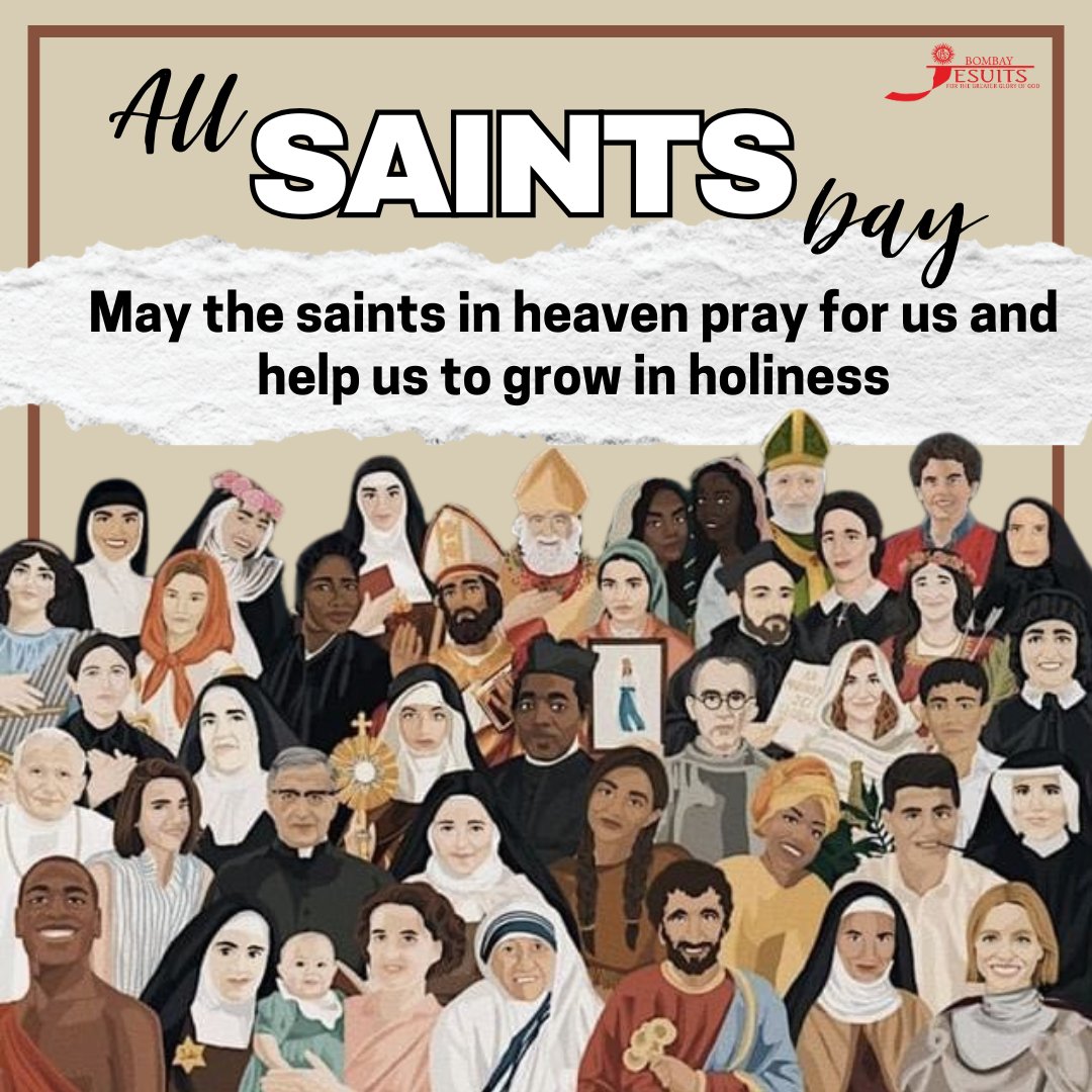 May all the saints intercede for us. 

#allsaintsday