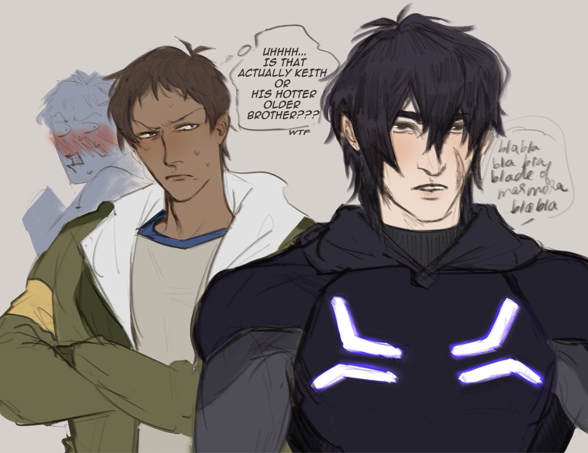 dalemonsquash's tweet image. switching gears a bit cuz I'm rewatching voltron for the 100000000th time
i rlly have a thing fr rival x rival troupe ig
#rkgk #voltron #klance