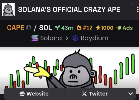 1000 Dex boosts paid!

Get ready to go CRAZY $CAPE