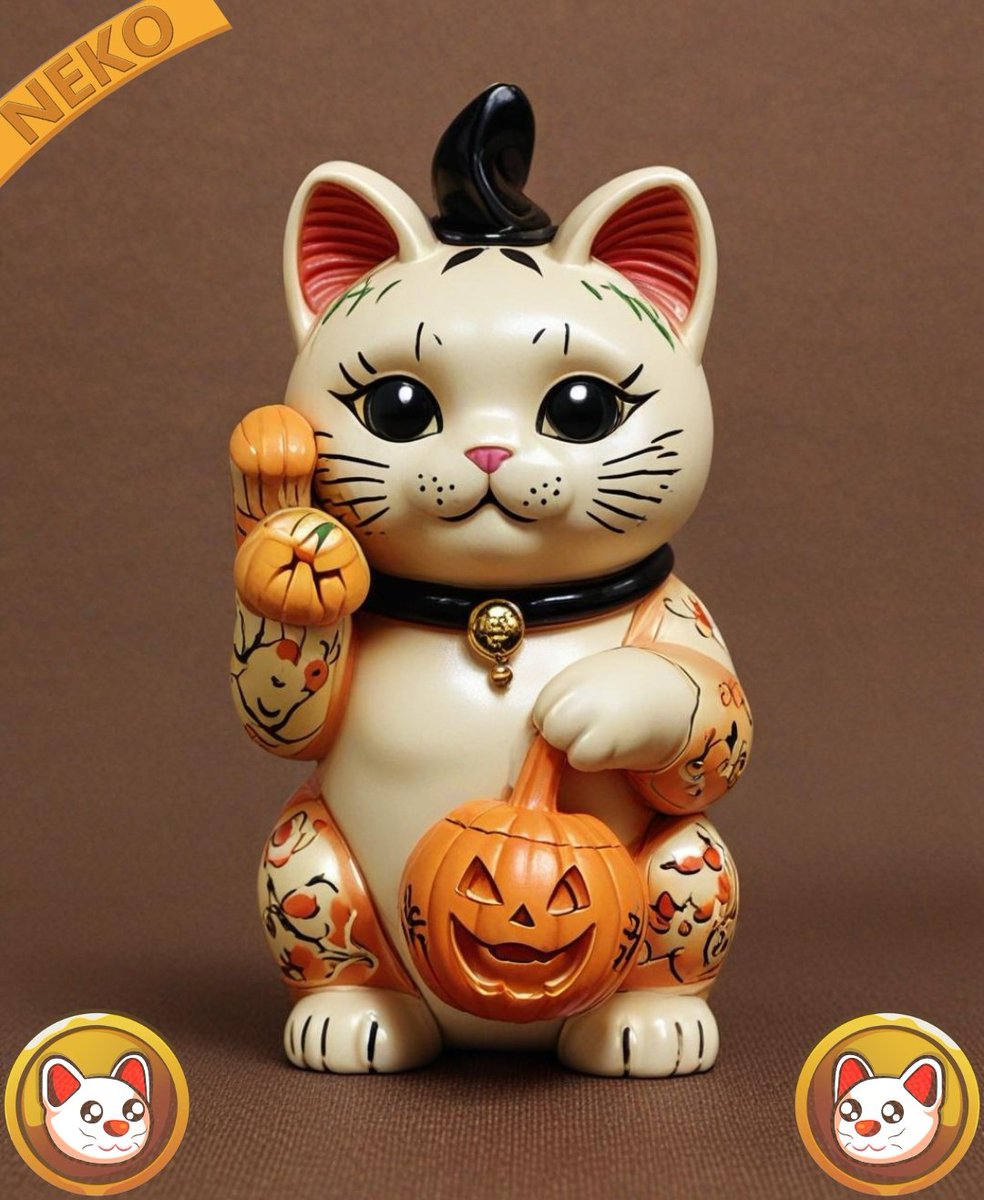 JavierRsalas's tweet photo. HAPPY HALLOWEEN #NEKOs

@nekotoken_xyz

#NEKO is #NEAR
#NEARISNOW
#NEARProtocol
#NekoFanArt
#NEKO https://t.co/cRptEIJdYn