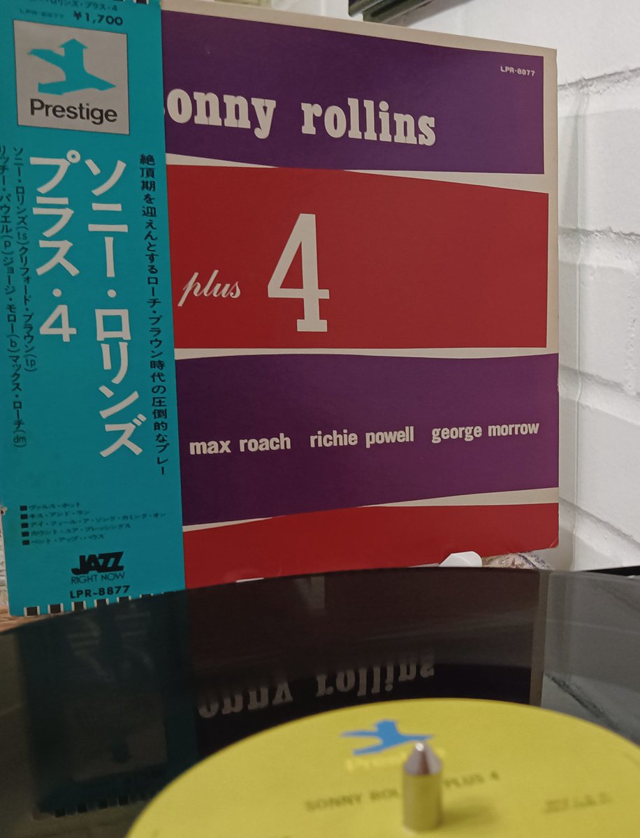 dgaticav's tweet photo. Sonando!!! 🎷🎶🎼 #Plus4 #SonnyRollins #CliffordBrown #MaxRouch #RichiePowell #GeorgeMorrow @Fer_BakyDan @elanarca @dbustamante1 https://t.co/4antkpHqfS
