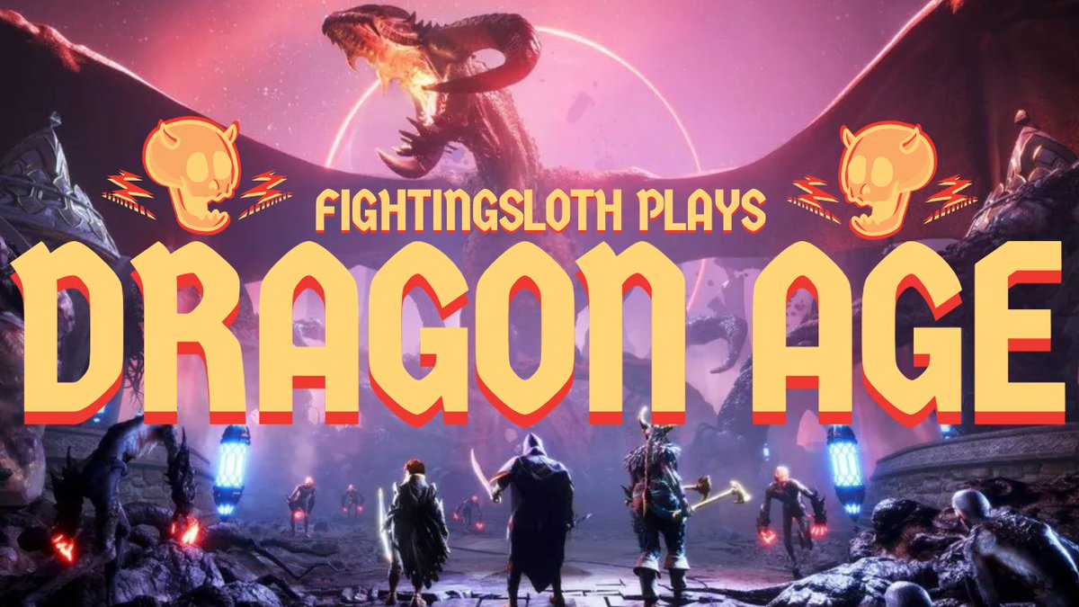 Taking my <a href="/KickCommunity/">Kick Community</a> on a journey with my first experience in the Dragon Age universe.

Was a huge Mass Effect fan so I'm excited to see what Bioware has crafted here. Kick.com/fightingsloth for all the action! ⚔️🛡🔮🐲