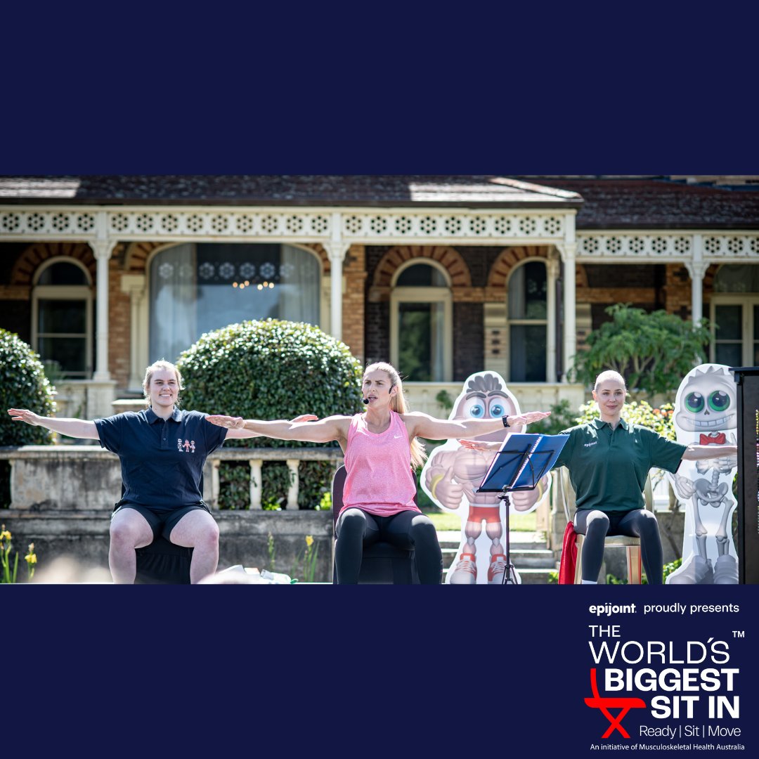 Officially Australian Record holders!!!
A HUGE thank you to everyone who joined us at Rippon Lea Estate or beamed in virtually.
Thankyou to Tiff Hall &amp; USyd for planning/coaching the class, our major sponsor Epijoint, and Pfizer &amp; Peninsula Hot Springs for your support.