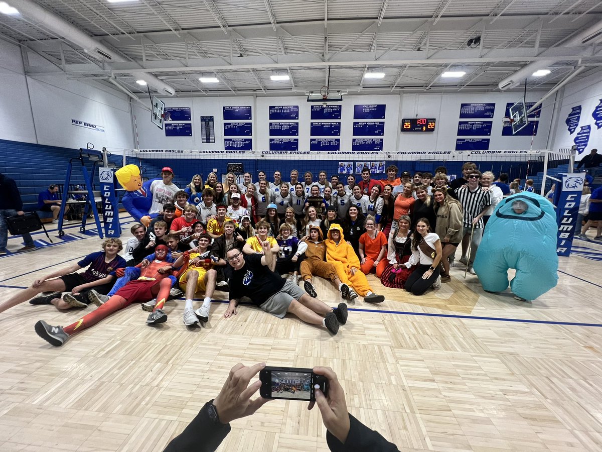 REGIONAL CHAMPS!! Congrats Columbia Eagle Volleyball. Beat Nashville 25-19, 24-26, 25-22. <a href="/republictimes/">Republic-Times</a> <a href="/chseaglesvball/">Columbia Volleyball</a> <a href="/chseagles4/">Columbia High School</a> Staunton Sectional Tuesday. Blue Crew killed it tonight!!