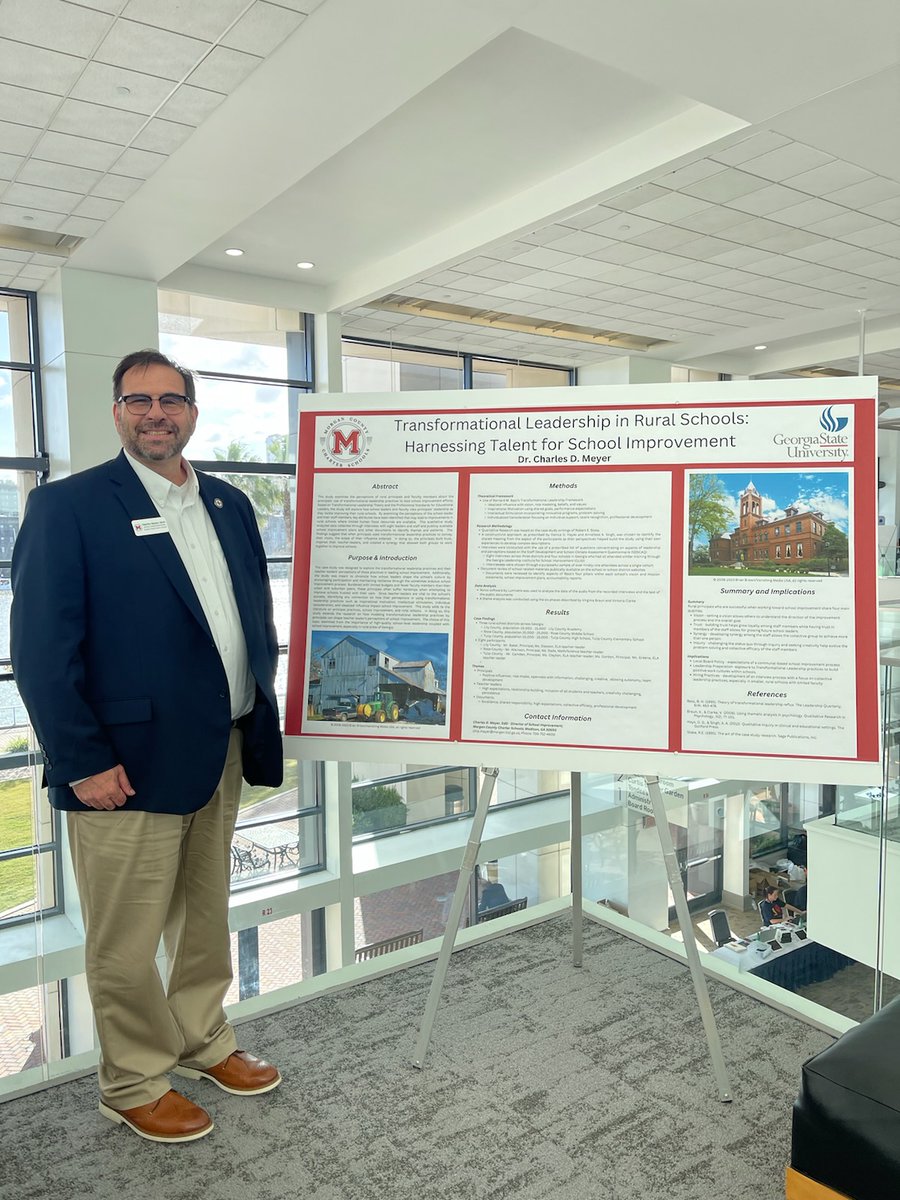 Charles D. Meyer, Ed.D (@chipmeyer) on Twitter photo I am so excited to share my research on transformational leadership to lead rural school improvement.  Thank you to #NFARE #RuralEdForum #Savannah for the opportunity. #GSUEdLead #GLISI I am so excited to share my research on transformational leadership to lead rural school improvement.  Thank you to #NFARE #RuralEdForum #Savannah for the opportunity. #GSUEdLead #GLISI