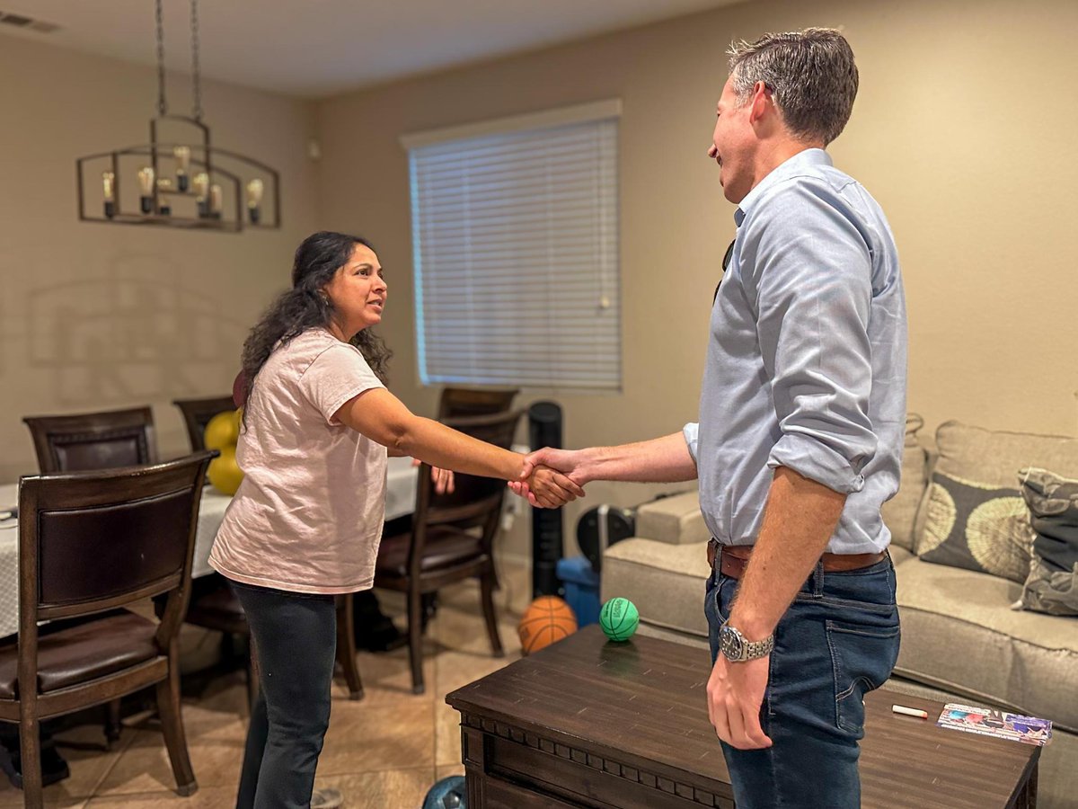 So great to be in Eastvale with Councilwoman Jocelyn Yow, meeting with voters ahead of November 5th! Together, we will reduce the cost of housing, protect our fundamental rights, and end Ken Calvert's corruption.