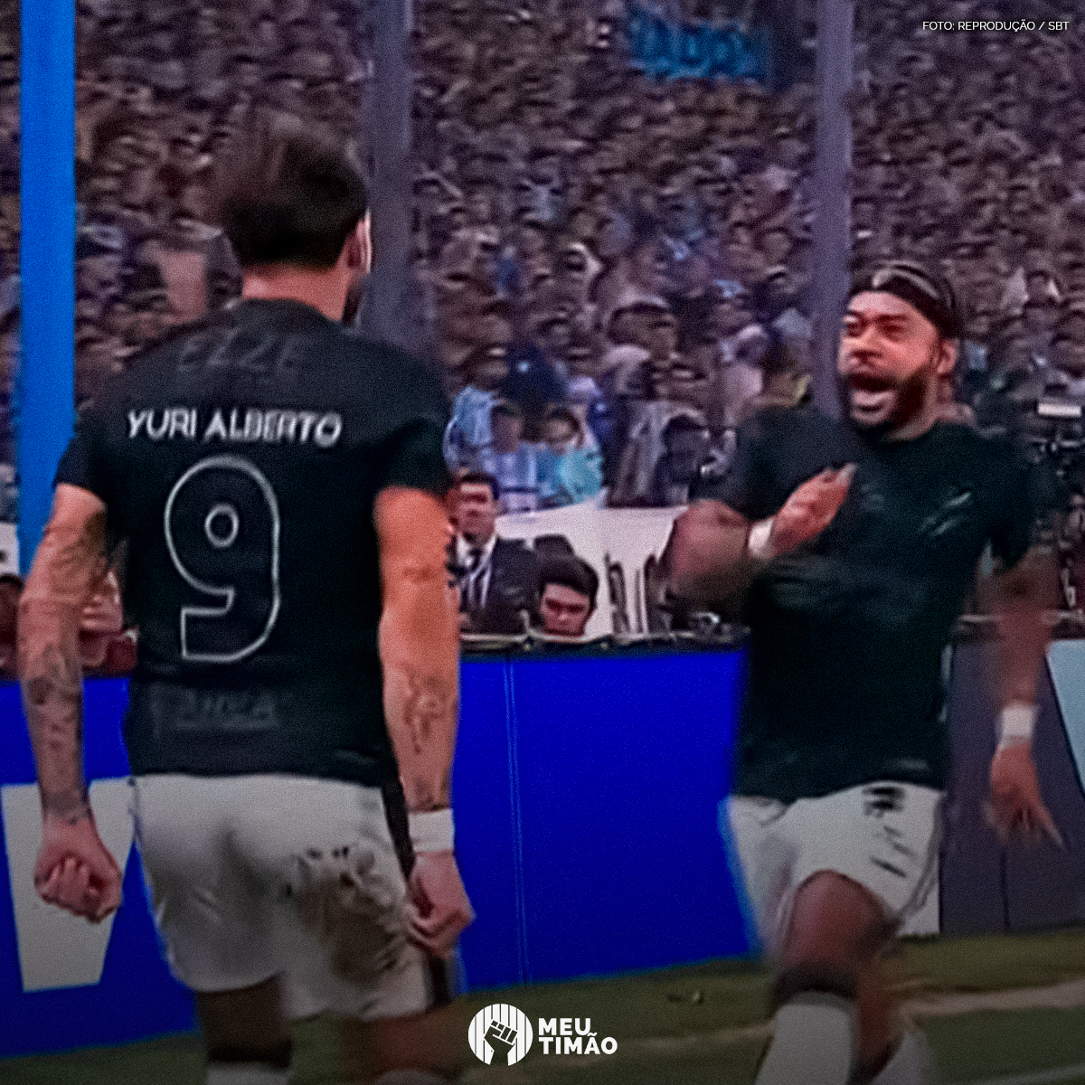 MeuTimao's tweet photo. Essa dupla tá DEMAIS! 🔥 https://t.co/XhEHMeSGFw