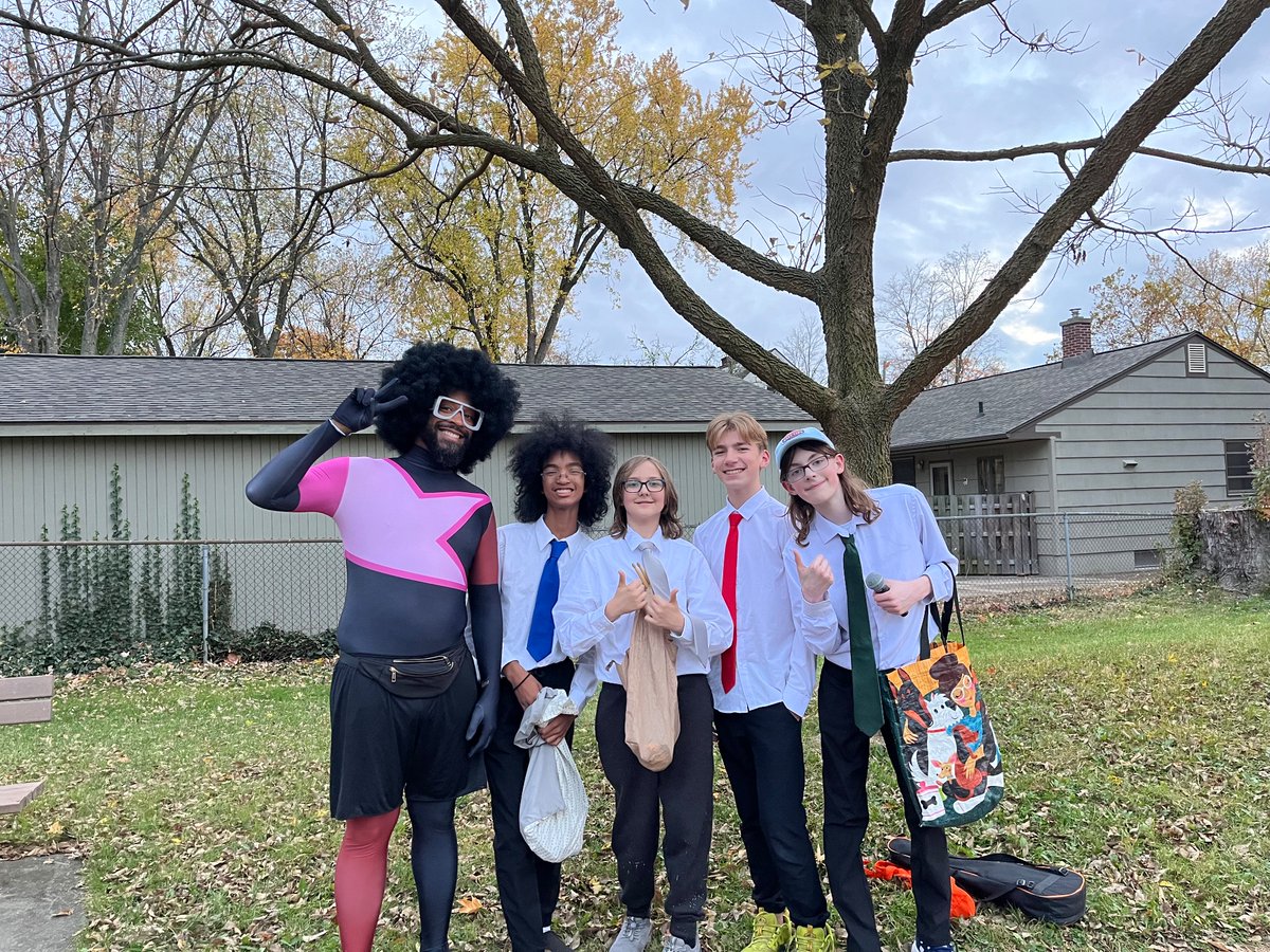 Robert Dickson (@robertpdickson) on Twitter photo My kid and his friends went as Tally Hall and ran into the _actual_ <a href="/shaneMauX/">DJ shane MauX</a>! This is winning Halloween in Ann Arbor. My kid and his friends went as Tally Hall and ran into the _actual_ <a href="/shaneMauX/">DJ shane MauX</a>! This is winning Halloween in Ann Arbor.