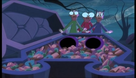 SatMForever's tweet image. Mickey Mouse Works: "Donald's Halloween Scare"
When Donald scares his nephews to get their candy, they plot their revenge.
#31DaysofSaturdayMorningHalloween