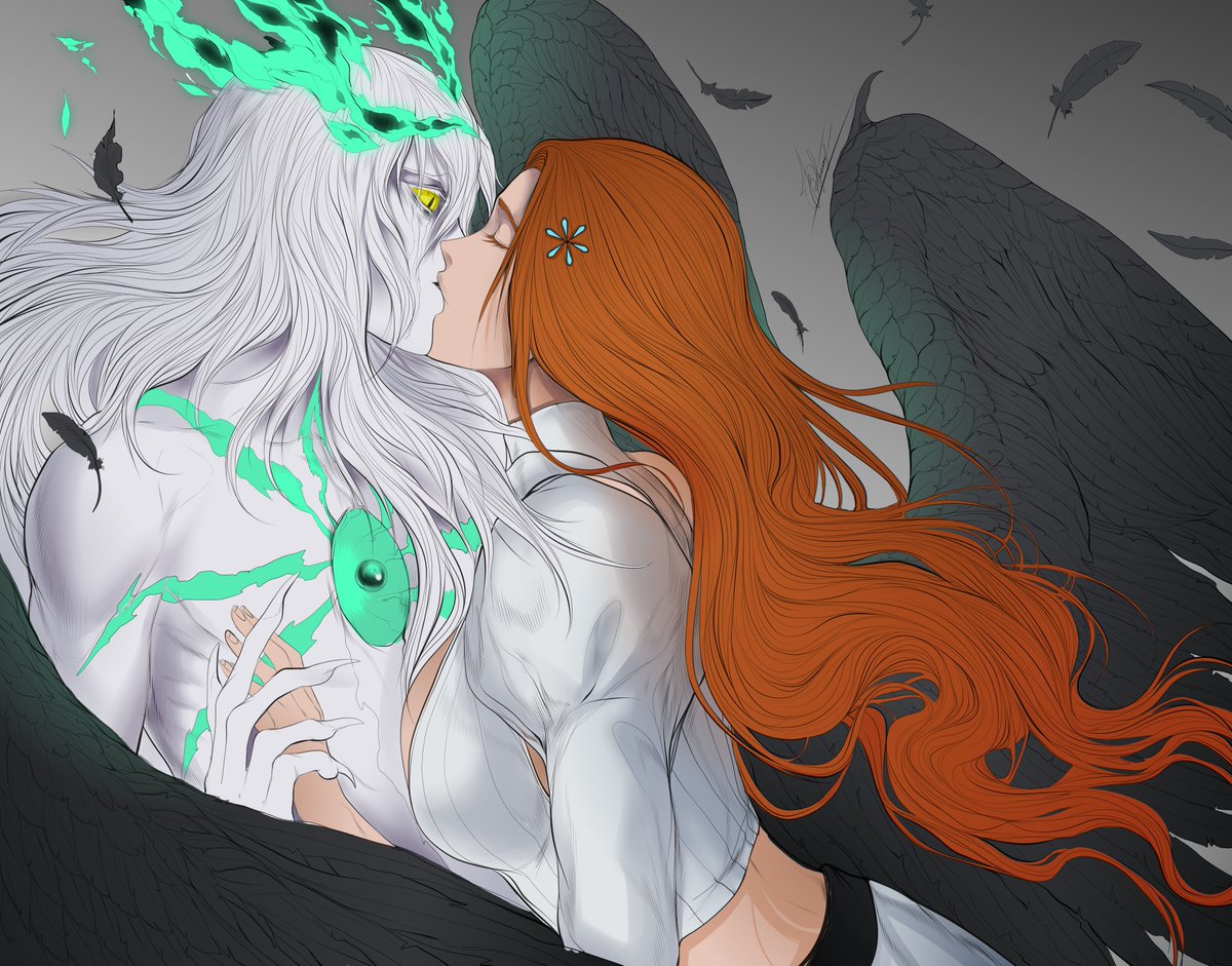 ManticorePoison's tweet photo. The creation process :>
#Ulquiorra #Orihime #Ulquihime #ウル織 https://t.co/XAlRYLHzWI