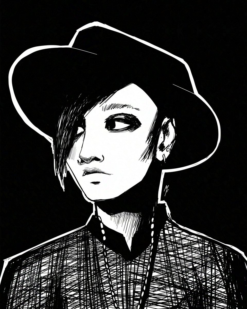 #VKEITOBER2024 day 27 of Prompt List 1 - Miya from MUCC / Petit Brabancon 🖤 he has such a drawable face aaaaa❤️❤️❤️

Software: Procreate
Brushes by <a href="/kyletwebster/">Kyle T Webster</a>
Fanart of Miya from MUCC / Petit Brabancon
.
.
.
.
.
#VKei #VisualKei #Miya #MUCC #ムック #ミヤ #PetitBrabancon