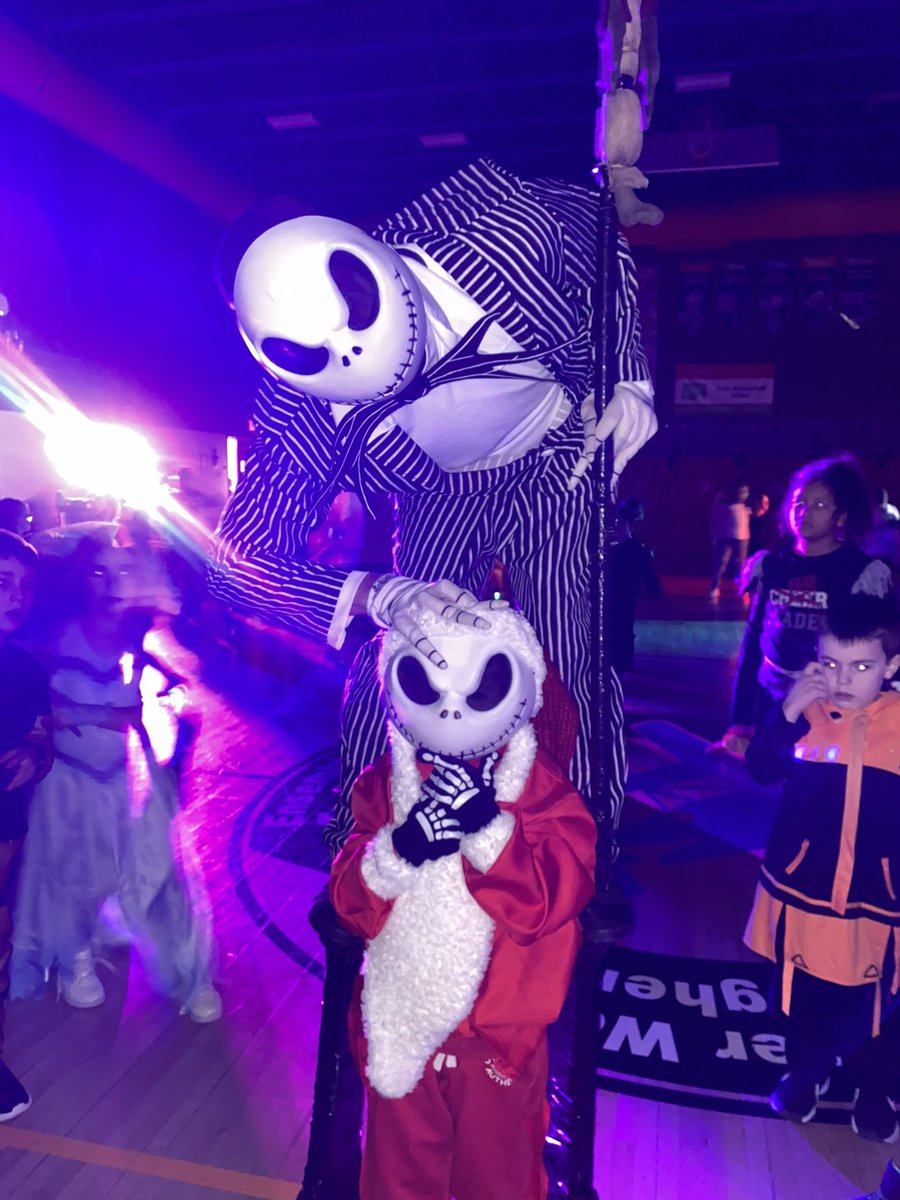 Wow,what a day! 😅 1:Caught Being a Leader Winners for Sept and Oct were chosen today! Congrats to these stellar leaders! 2: costume parade time! So many amazing costumes on display! 🎃👻 3:fun continued with an afternoon of Halloween Sock Hops ft Jack Skellington himself!! 💀