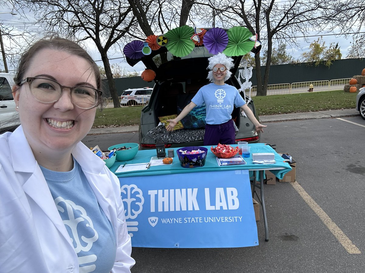 Dr. Clara G. Zundel 🧠 (@clarazundel) on Twitter photo Had a BLAST at Detroit’s 2nd Precinct’s trunk or treat!! #Halloween <a href="/wsuthinklab/">WSU THINK Lab</a> Had a BLAST at Detroit’s 2nd Precinct’s trunk or treat!! #Halloween <a href="/wsuthinklab/">WSU THINK Lab</a>