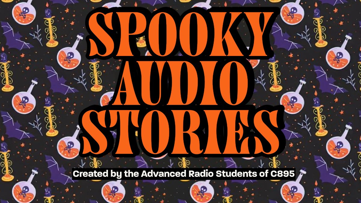 C89.5 Public Radio (@c895radio) on Twitter photo This Halloween students of c895 used the skills theyβve learned so far in the semester to create short spooky audio stories! Influenced by classic dramas from the golden age of radio, these stories are funny, creepy and downright scary! Listen now at bit.ly/4fiKSYQ This Halloween students of c895 used the skills theyβve learned so far in the semester to create short spooky audio stories! Influenced by classic dramas from the golden age of radio, these stories are funny, creepy and downright scary! Listen now at bit.ly/4fiKSYQ