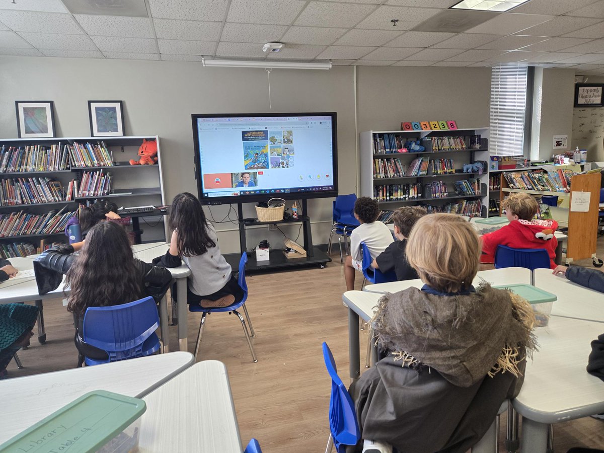 Lipscomb Librarian (@librarylipscomb) on Twitter photo Our 4th graders enjoyed listening to Max Brallier talk about The Last Kids on Earth Thrilling Tales from the Tree House <a href="/storyvoicelive/">Storyvoice</a> today! One of our students even had a questioned answered! Very exciting indeed!
<a href="/lipscomb_lions/">William Lipscomb Elementary</a> <a href="/DISD_Libraries/">Dallas ISD Libraries</a> Our 4th graders enjoyed listening to Max Brallier talk about The Last Kids on Earth Thrilling Tales from the Tree House <a href="/storyvoicelive/">Storyvoice</a> today! One of our students even had a questioned answered! Very exciting indeed!
<a href="/lipscomb_lions/">William Lipscomb Elementary</a> <a href="/DISD_Libraries/">Dallas ISD Libraries</a>