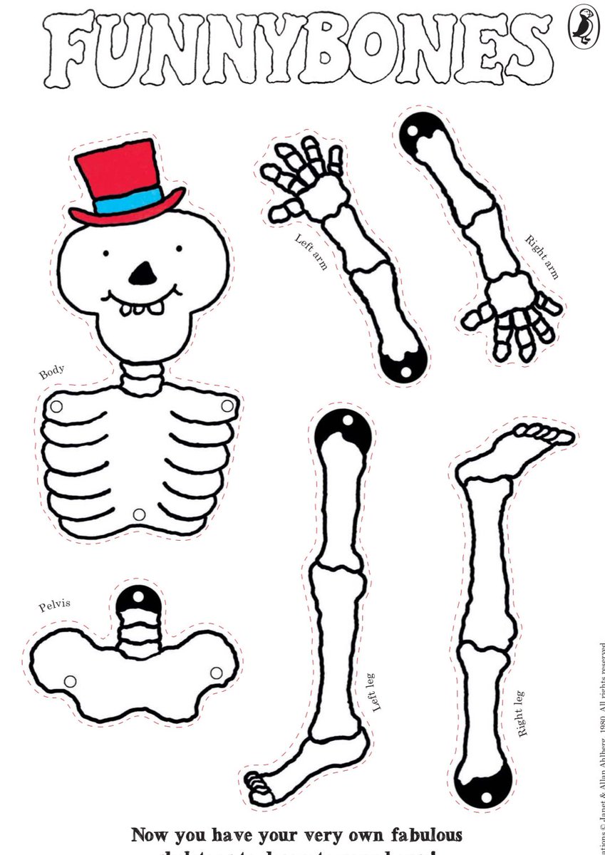 MrsGelston (@mrsgelston) on Twitter photo Funny Bones 🩻💀
One of my childhood favourites.
<a href="/PenguinBooks/">Penguin Books</a> have created a free fun activity pack linked to Funny Bones make big 💀, little 💀, masks & colouring sheet #halloweenfun #funnybones #readingisfun #eyfsliteracy #literacy
#p1fun #p1a #love
wp.penguin.co.uk/wp-content/upl… Funny Bones 🩻💀
One of my childhood favourites.
<a href="/PenguinBooks/">Penguin Books</a> have created a free fun activity pack linked to Funny Bones make big 💀, little 💀, masks & colouring sheet #halloweenfun #funnybones #readingisfun #eyfsliteracy #literacy
#p1fun #p1a #love
wp.penguin.co.uk/wp-content/upl…