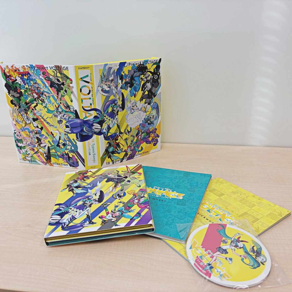 明日発売【ポケモン feat. 初音ミク Project VOLTAGE 18 Types/Songs