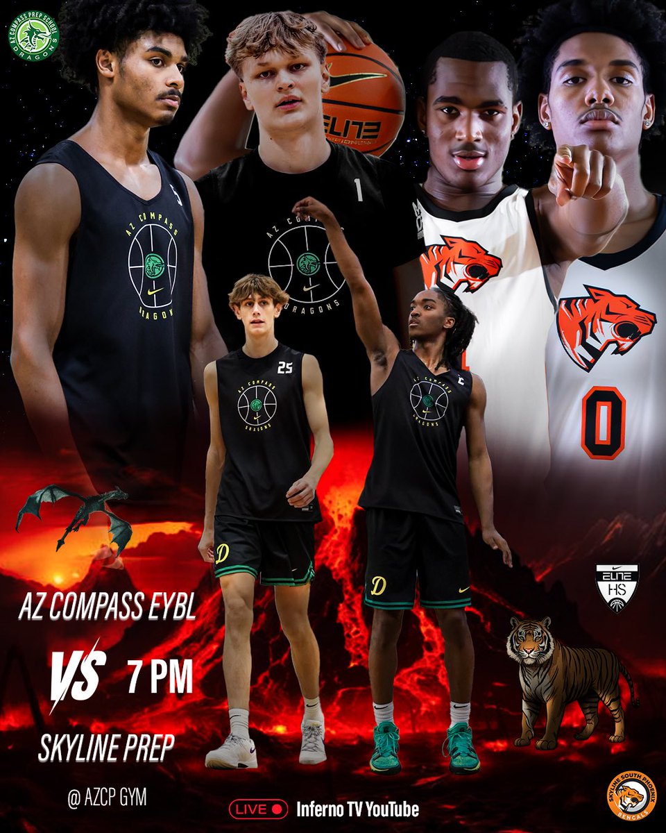 GAME 1. THIS FRIDAY! Show out to AZ Compass tomorrow night at 7 for the battle between 2 of the nation’s top teams this season, us and <a href="/skylineprep/">Skyline Prep Hoops</a>