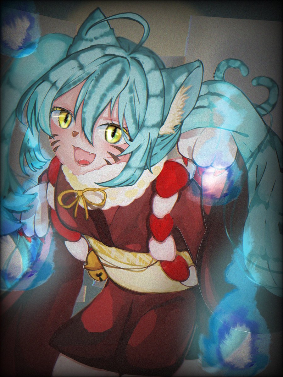 「きんぴらごぼうさんのミクさん!化け猫のような仮装、なりきっていてとても(・∀・)」|piapro(ピアプロ)のイラスト