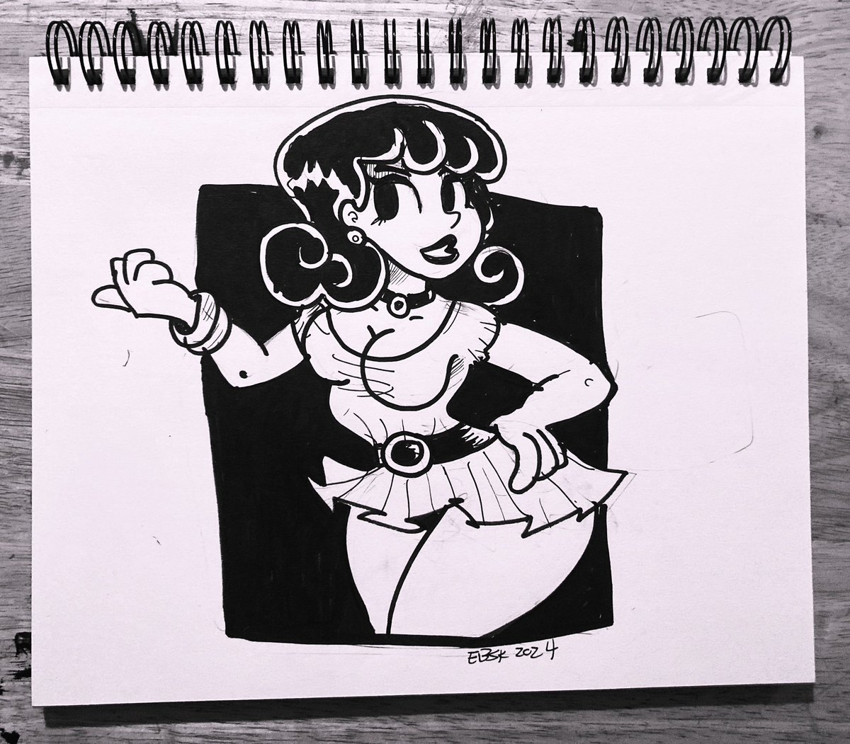 edbot5000's tweet photo. Day 29 promo: Fever
Day 30 prompt: Hitchhiker 
Day 31 prompt: Vampire. 

#edbot5000 #eb5k #sketchbook #pinuptober https://t.co/pOXmnDnavd