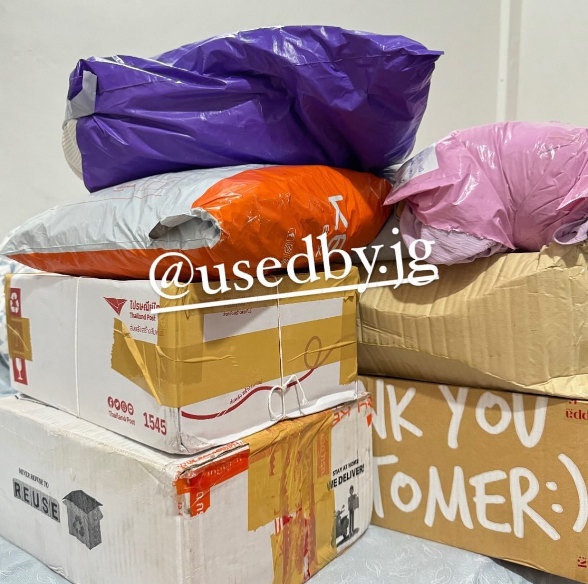 รับซื้อ/รับเหมาเสื้อผ้ามือ1มือ2 tweet media