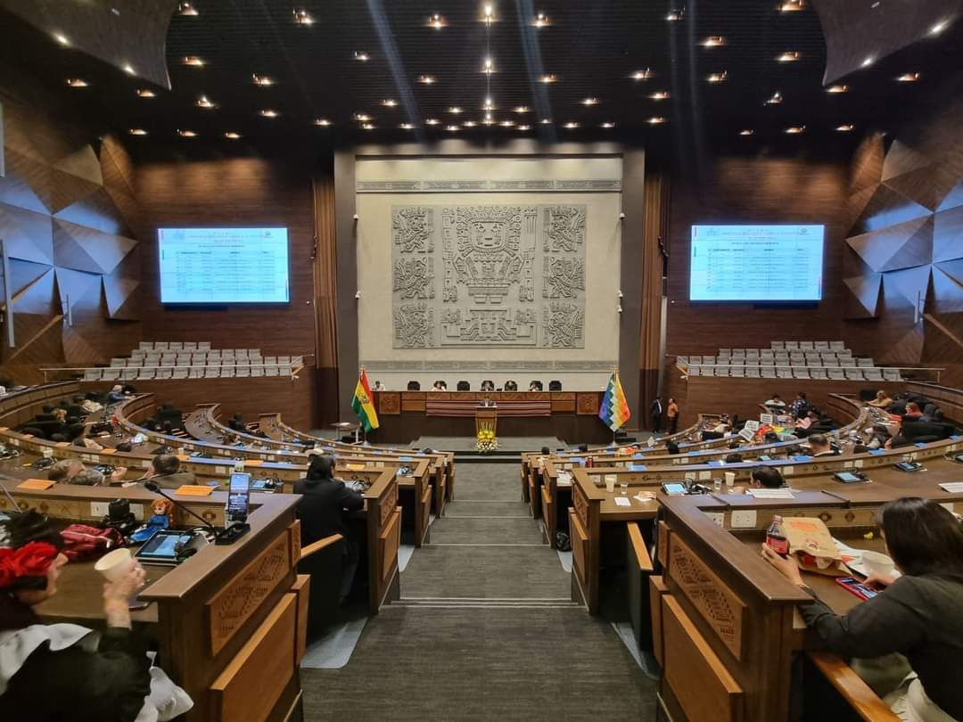 IsraelHuaytari's tweet photo. Hoy culminando mi gestión, expongo ante el pleno de la Asamblea Legislativa Plurinacional, los resultados obtenidos en el período 2023-2024.
#IsraelHuaytariC39
#presidentedediputados https://t.co/WfpzjTr88J