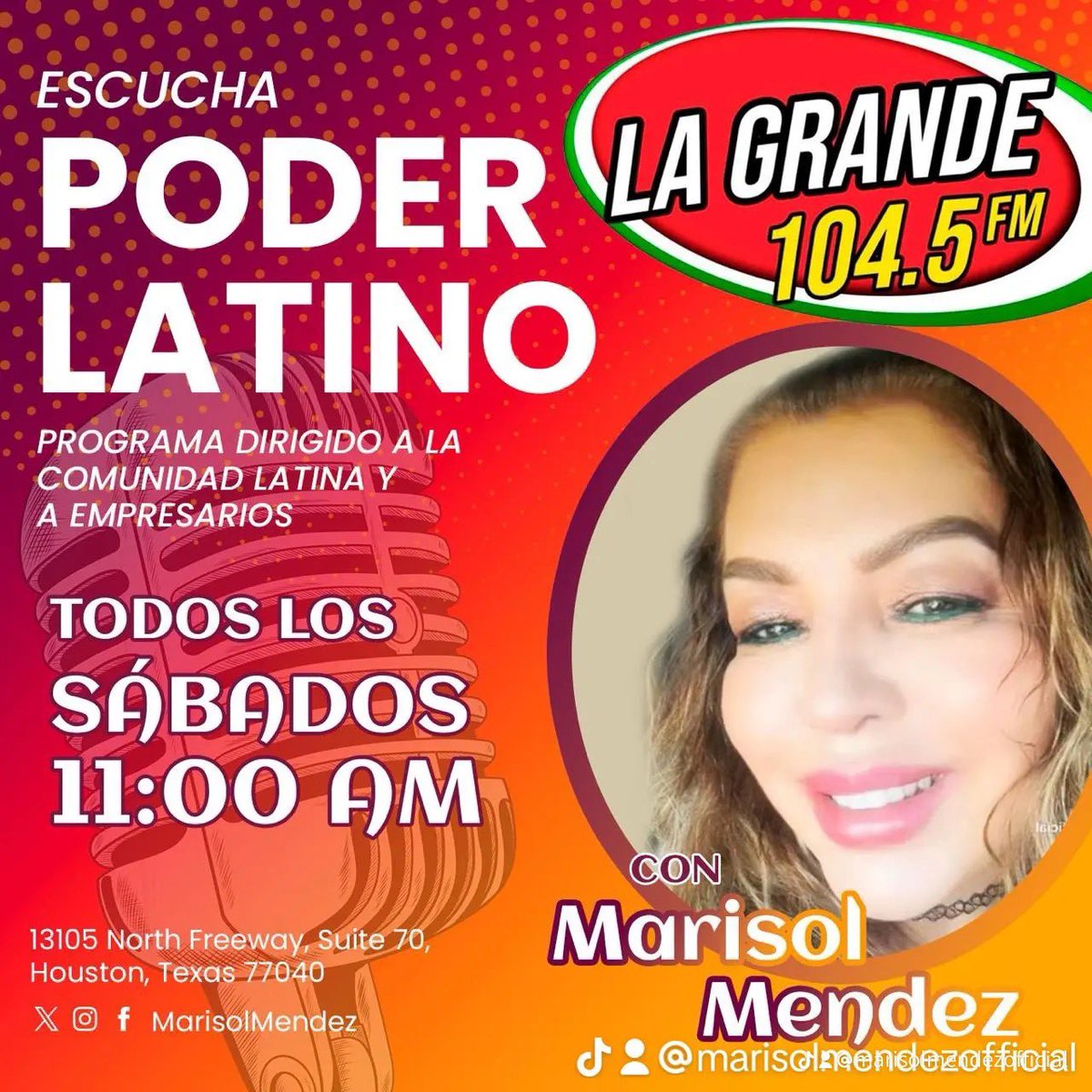 tv_latina's tweet image. #Poderlatino #radio #HoustonTexas