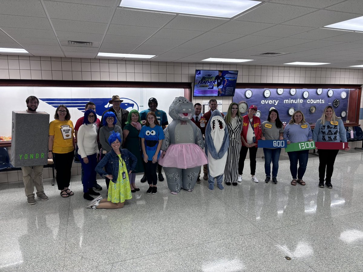 There were tricks and there were treats, but West Unit had an excellent day dressing up!  #wearefirebirds <a href="/KetteringSchls/">KetteringSchools</a>