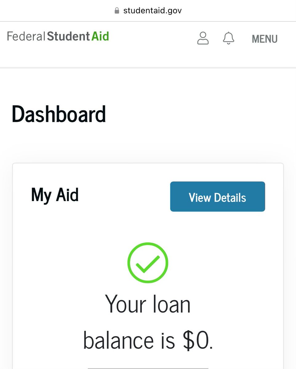 Man, what a feeling. Profoundly grateful to both the NIH LRP and PSLF.