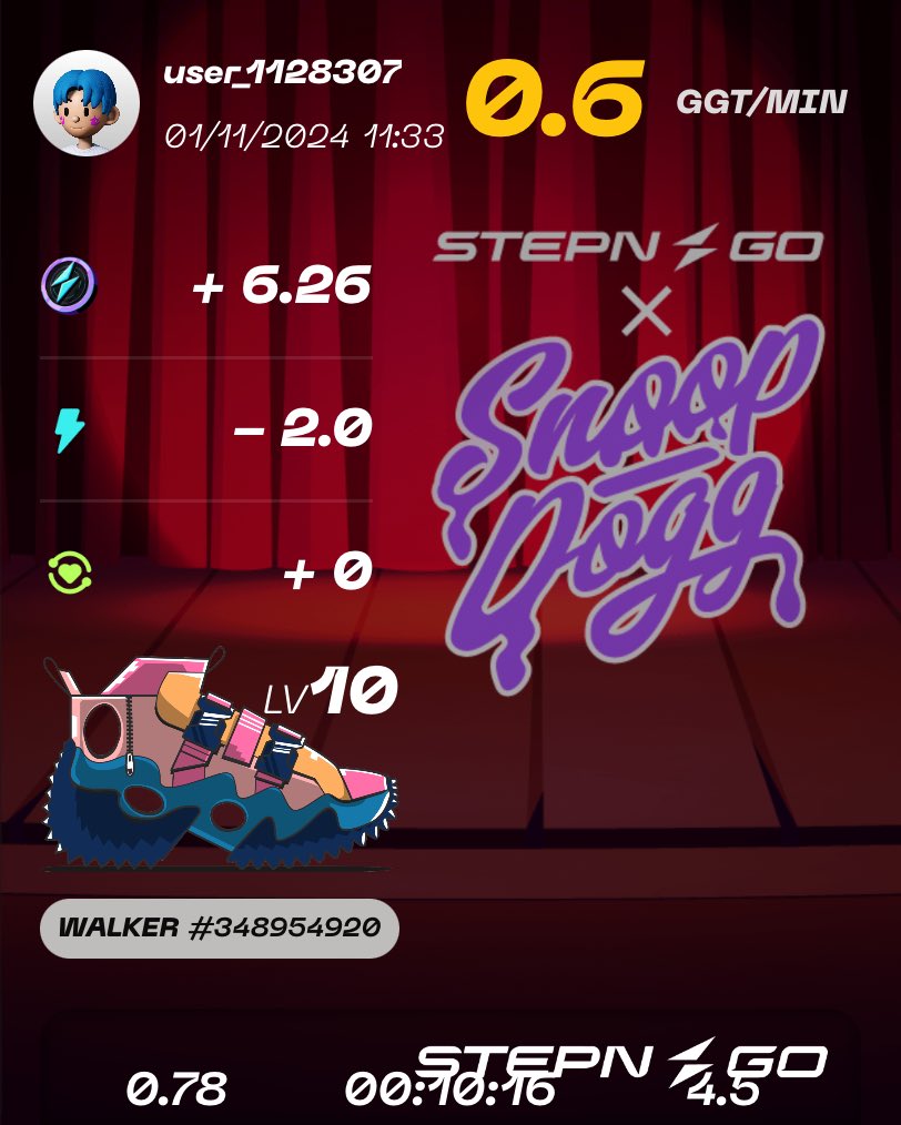 nznormski's tweet photo. Here's my participation to #SnoopFtSTEPNGO Genesis Raffle Mint! Check @Stepnofficial for more details! https://t.co/y6OIVIp0fZ