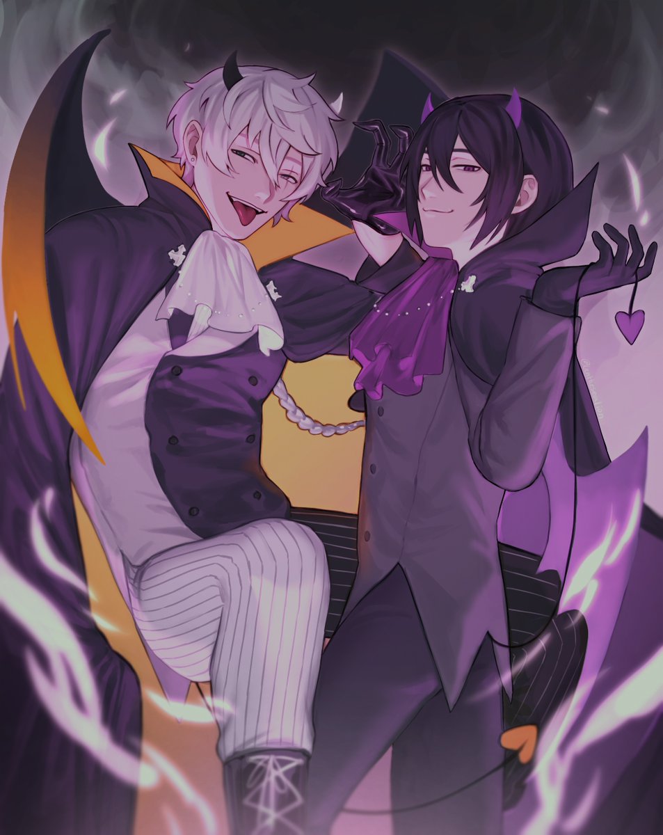 Lenthesealion's tweet photo. #Halloween #Fyolai https://t.co/gFStfjLuOS